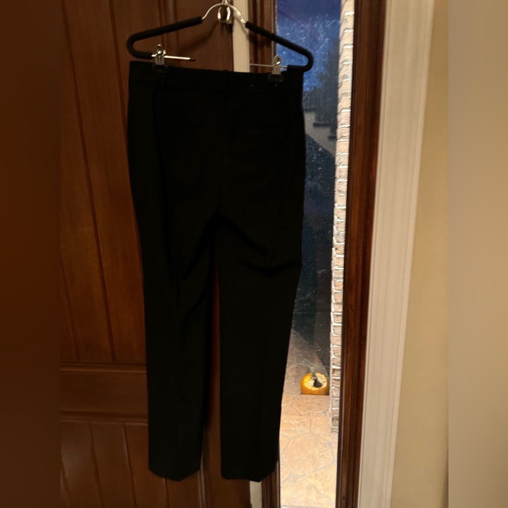 Banana republic black ankle length pants size 4